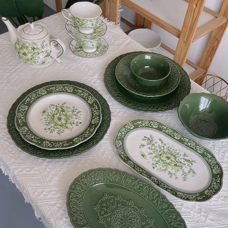 Ceramic dining table